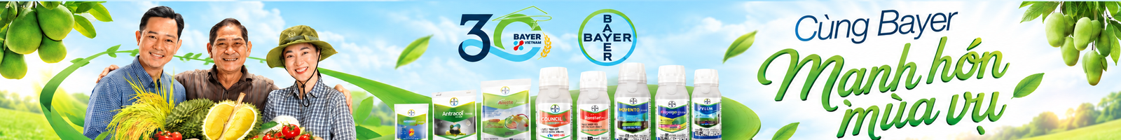 Banner trang tra cứu BAYER VN - Mẫu 02